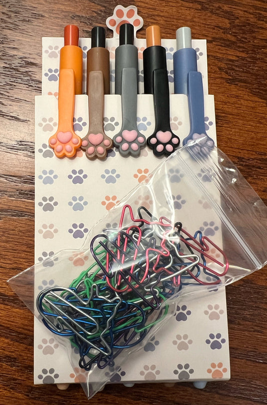 Brilliant Cat Notepad Gift Set